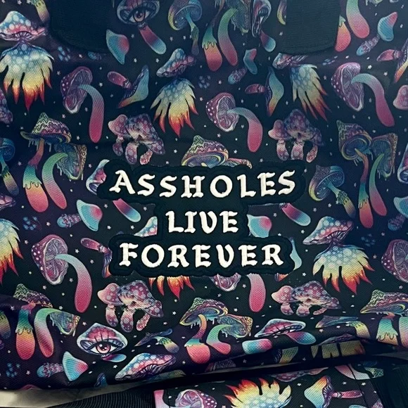 A**holes Live Forever/ Original* Have a Nice Trip Duffle Bag. - Picture 6 of 12